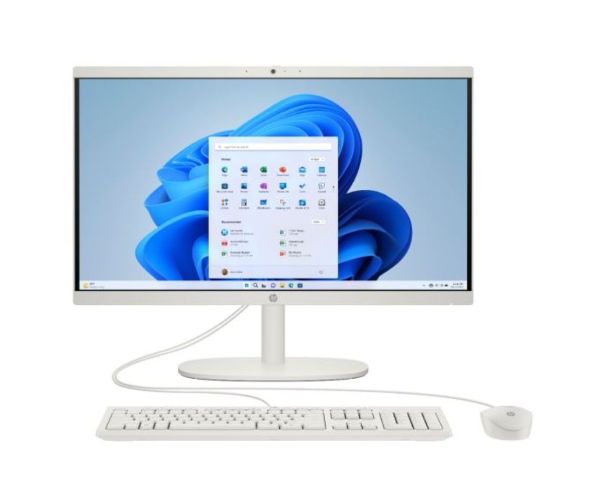 HP 22-dg0000ni 21.5-inch FHD All-in-One PC - Intel N100 256GB SSD 8GB RAM Win 11 Home
